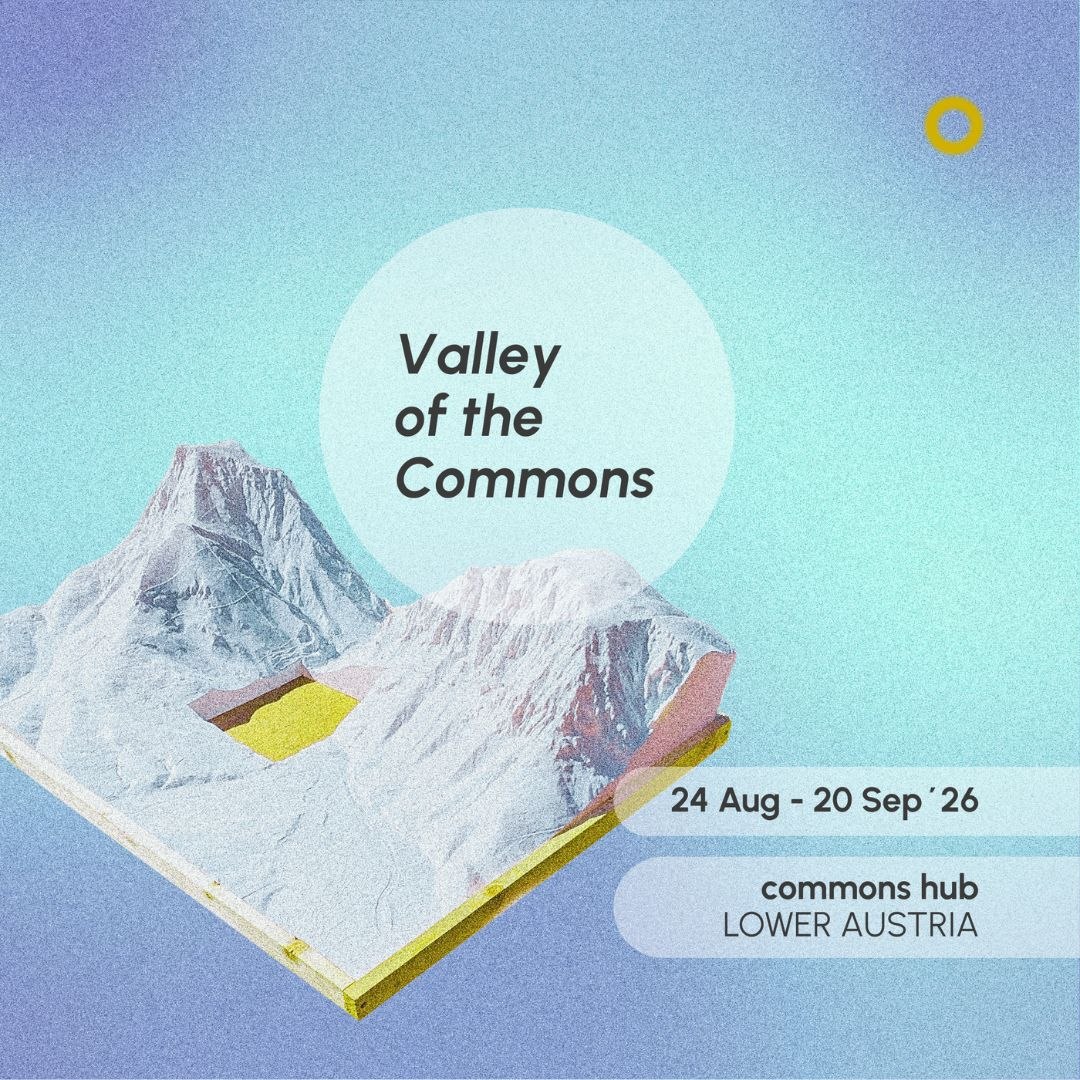 Valley of the Commons event poster